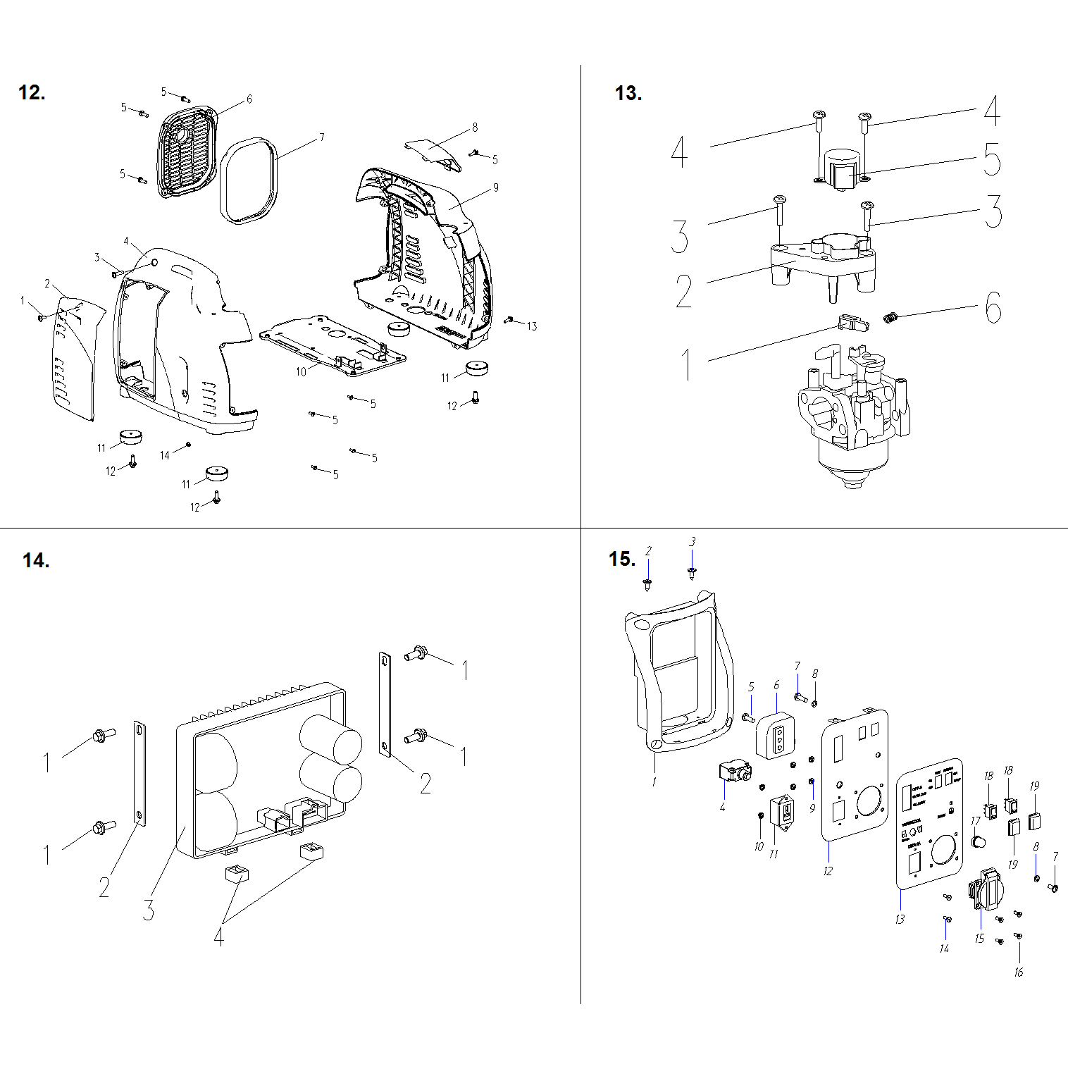 Генератор бензиновый ЗИГ-1200
