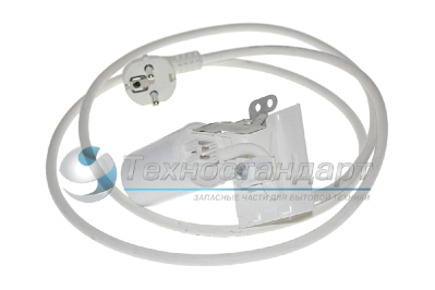 Фильтр сетевой Indesit + кабель (2-х контактный), замена 290181, 378443