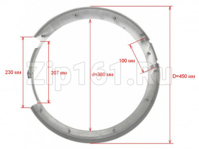 Рамка люка стиральной машины Bosch 11026190
