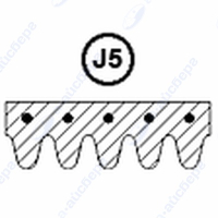 Ремень 1262 J5 Whirlpool 481935810038