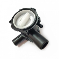 КОМПЛЕКТ: Фильтр сливного насоса Bosch, Siemens, D64мм, H90мм + улитка, 3 защелки