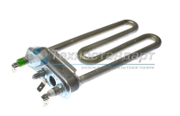 Тэн 1460W, прямой, с отверстием под датчик, L=150 мм, l=14 мм, резинка ровная, код 299508