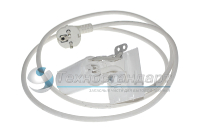 Фильтр сетевой Indesit + кабель (2-х контактный), замена 290181, 378443