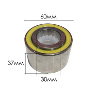 Подшипник BA2B 30x60x37 (двухрядный) Electrolux 1240463008 Оригинал